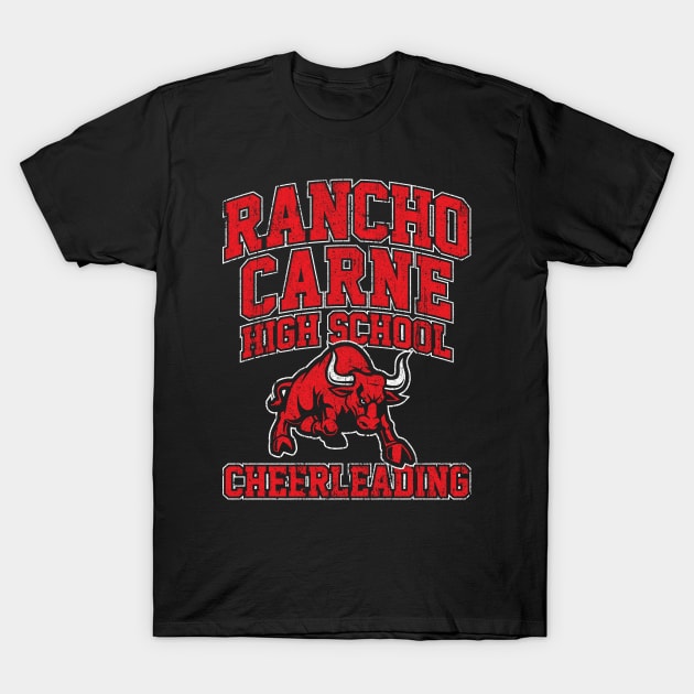 Rancho Carne High School Cheerleading T-Shirt by huckblade